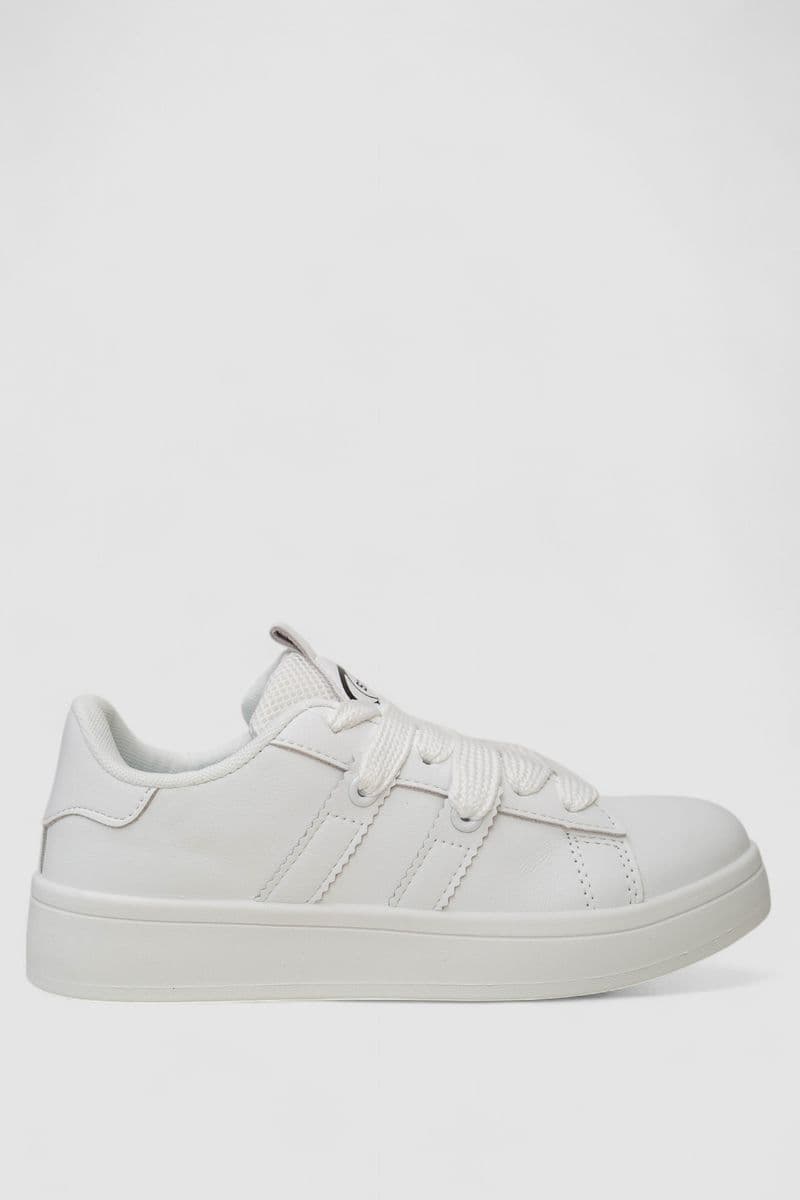 Кросівки жіночі шкіра, колір білий, 248RJH900-6 - зображення 1