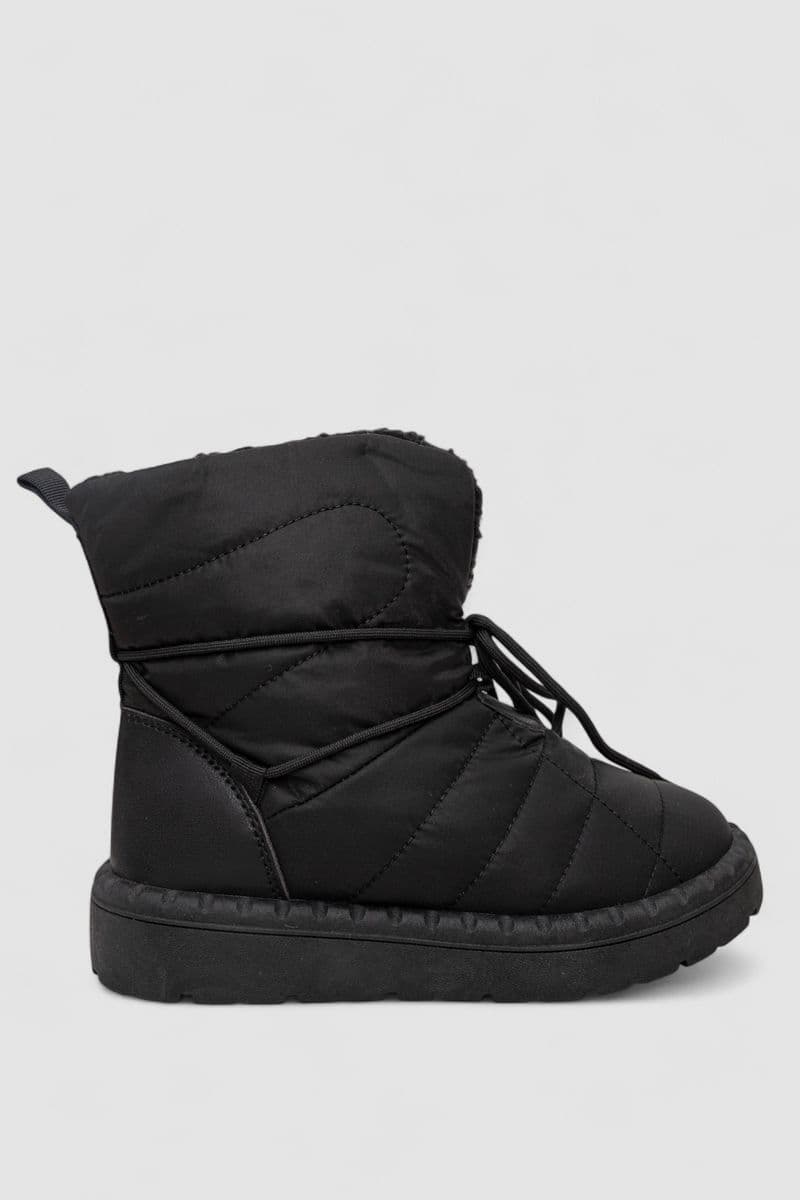 Дутики жіночі зимові на хутрі, колір чорний, 248RFM500 - зображення 1