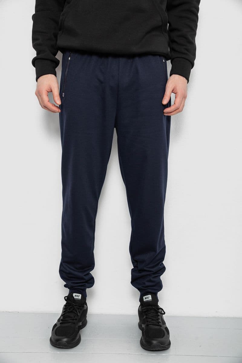 Спортивні штани чоловічі, колір синій, 244R434 - зображення 1