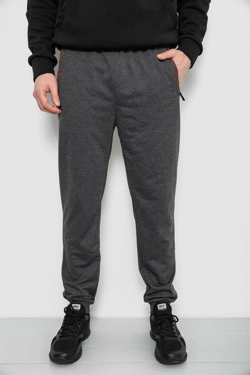 Спортивні штани чоловічі, колір сірий, 244R429 - зображення 1