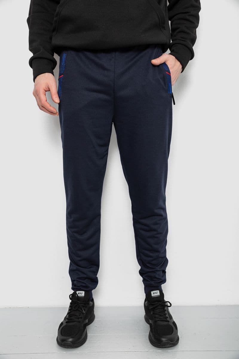 Спортивні штани чоловічі, колір синій, 244R429 - зображення 1