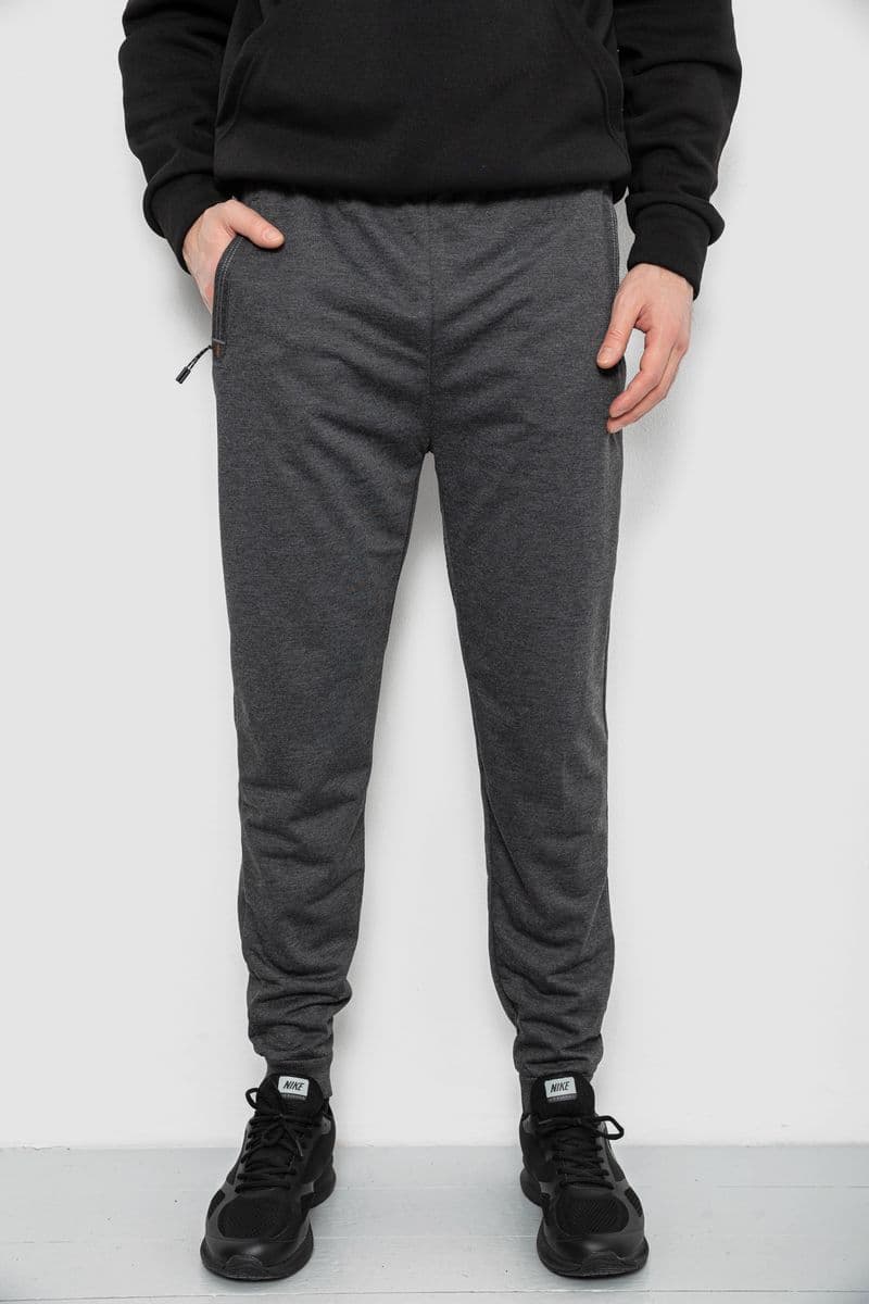 Спортивні штани чоловічі, колір сірий, 244R435 - зображення 1