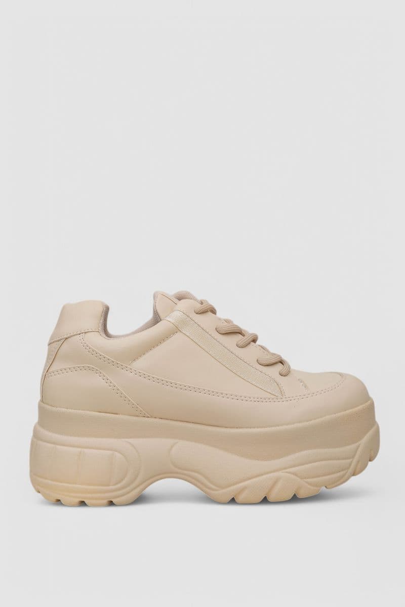 Кросівки жіночі, колір бежевий, 248R195 - зображення 1