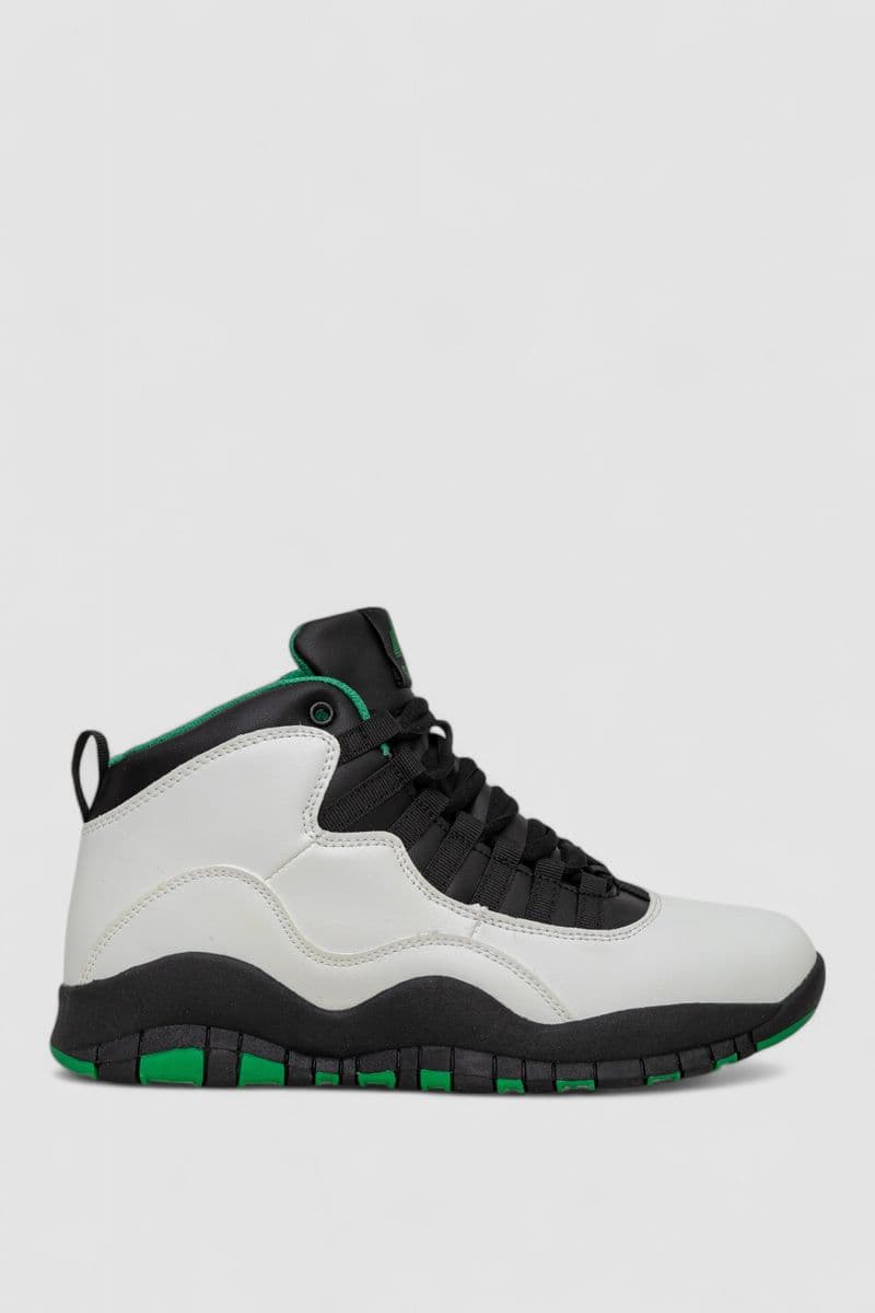 Черевики чоловічі зимові на хутрі, колір біло-зелений, 248RCX697 - зображення 1