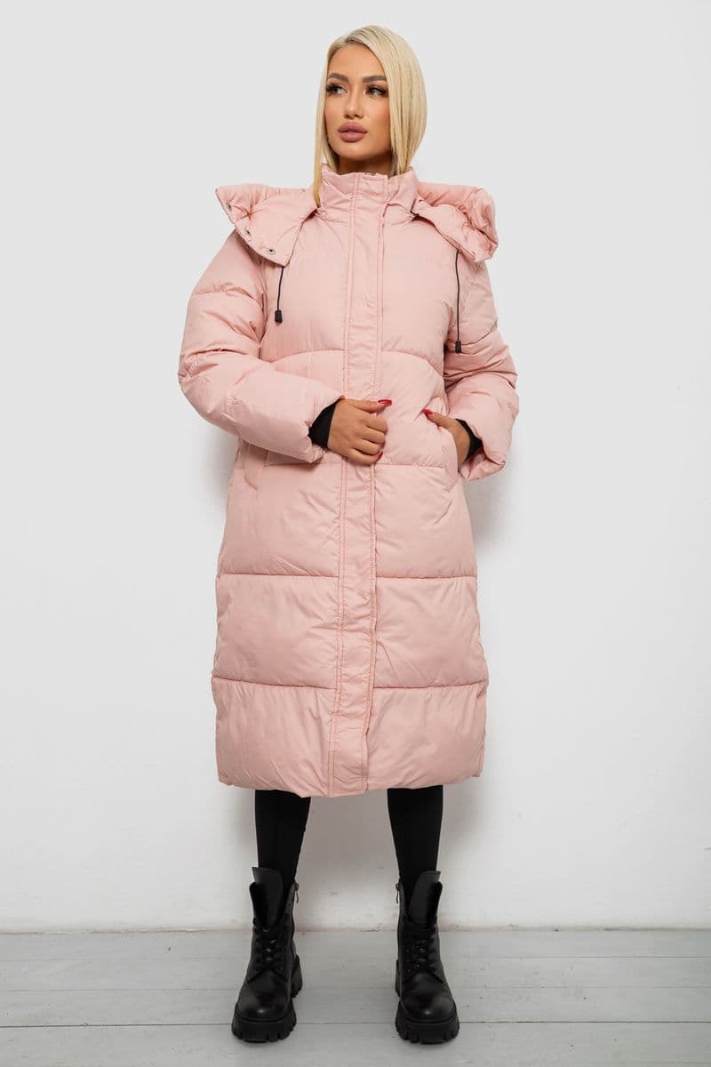 Куртка жіноча зимова, колір рожевий, 244R667 - зображення 1