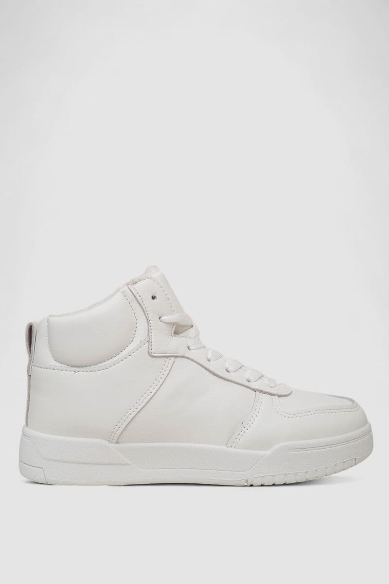 Кросівки жіночі зимові на хутрі, колір білий, 248RAD300 - зображення 1