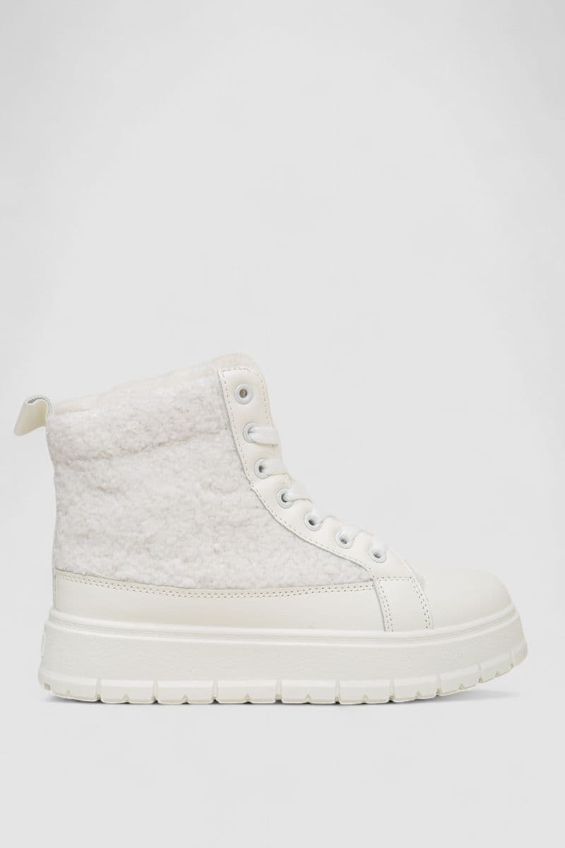 Черевики жіночі зимові на хутрі, колір білий, 248RMB14 - зображення 1