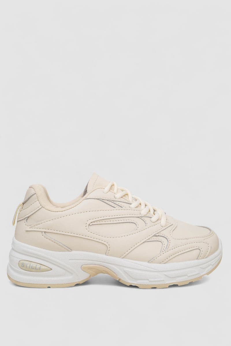 Кросівки жіночі, колір бежевий, 248RN10 - зображення 1