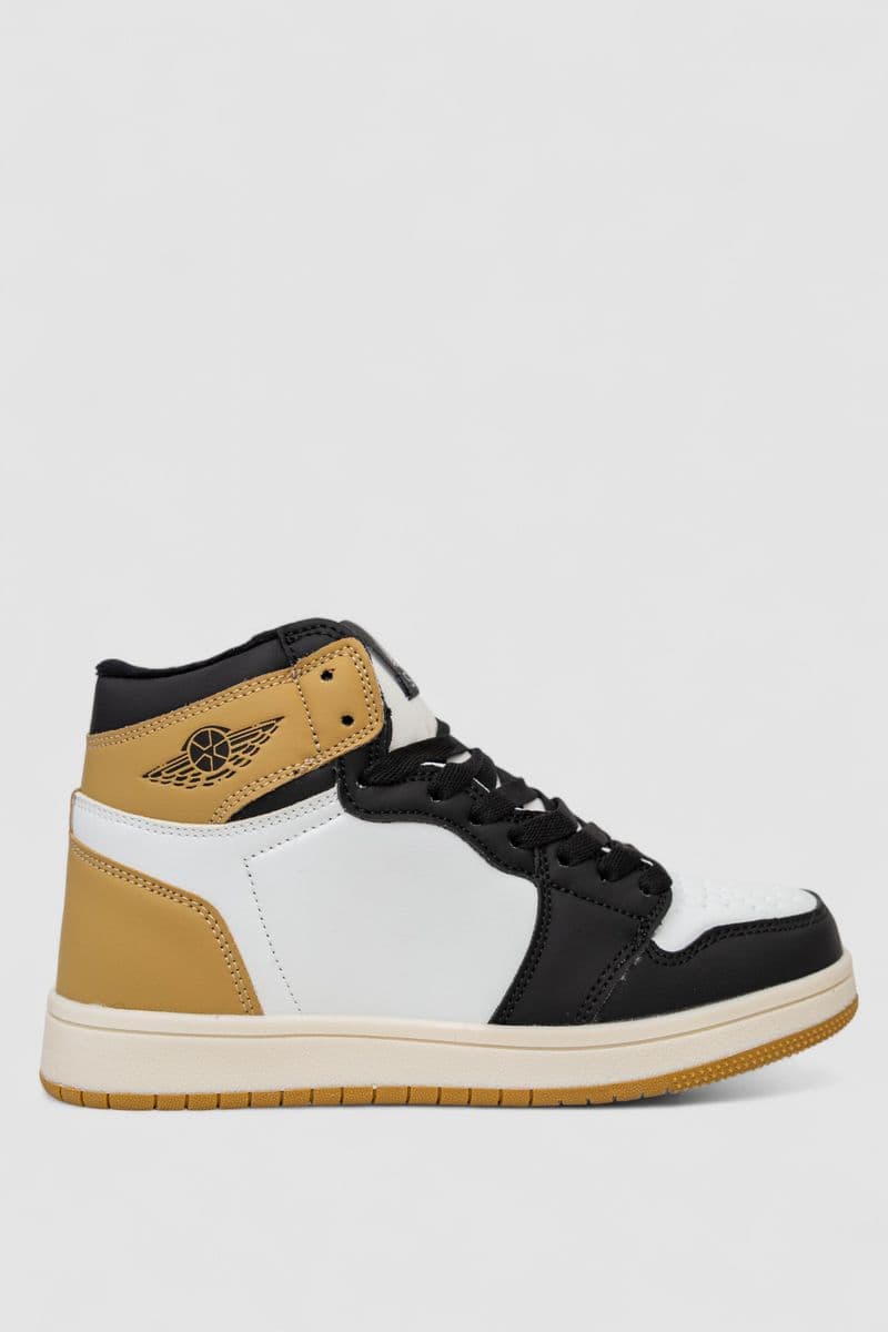 Кросівки жіночі зимові на хутрі, колір біло-бежевий, 248RHB470-20 - зображення 1