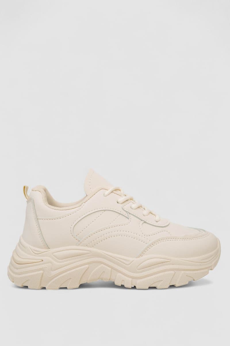 Кросівки жіночі, колір бежевий, 248RA80 - зображення 1