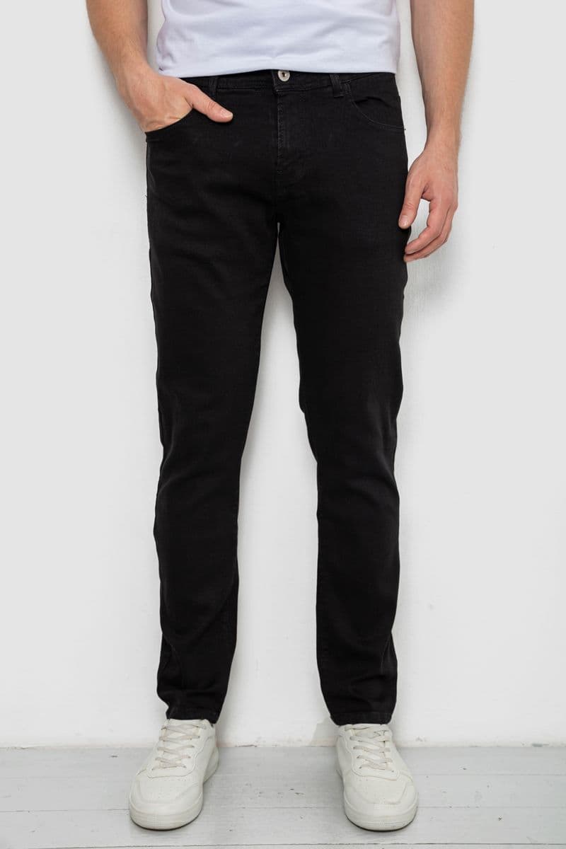 Джинси чоловічі, колір чорний, 244R8346 - зображення 1