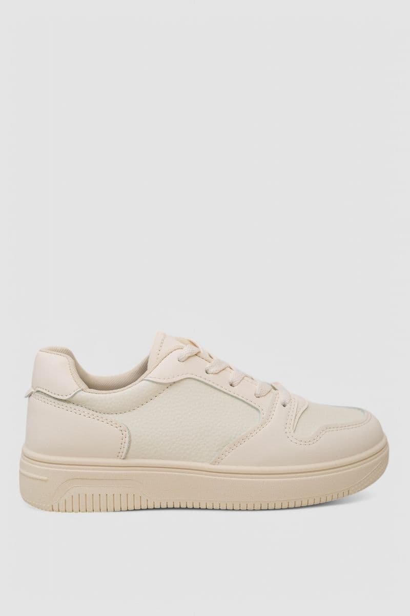 Кеди жіночі, колір бежевий, 248RAJ60 - зображення 1