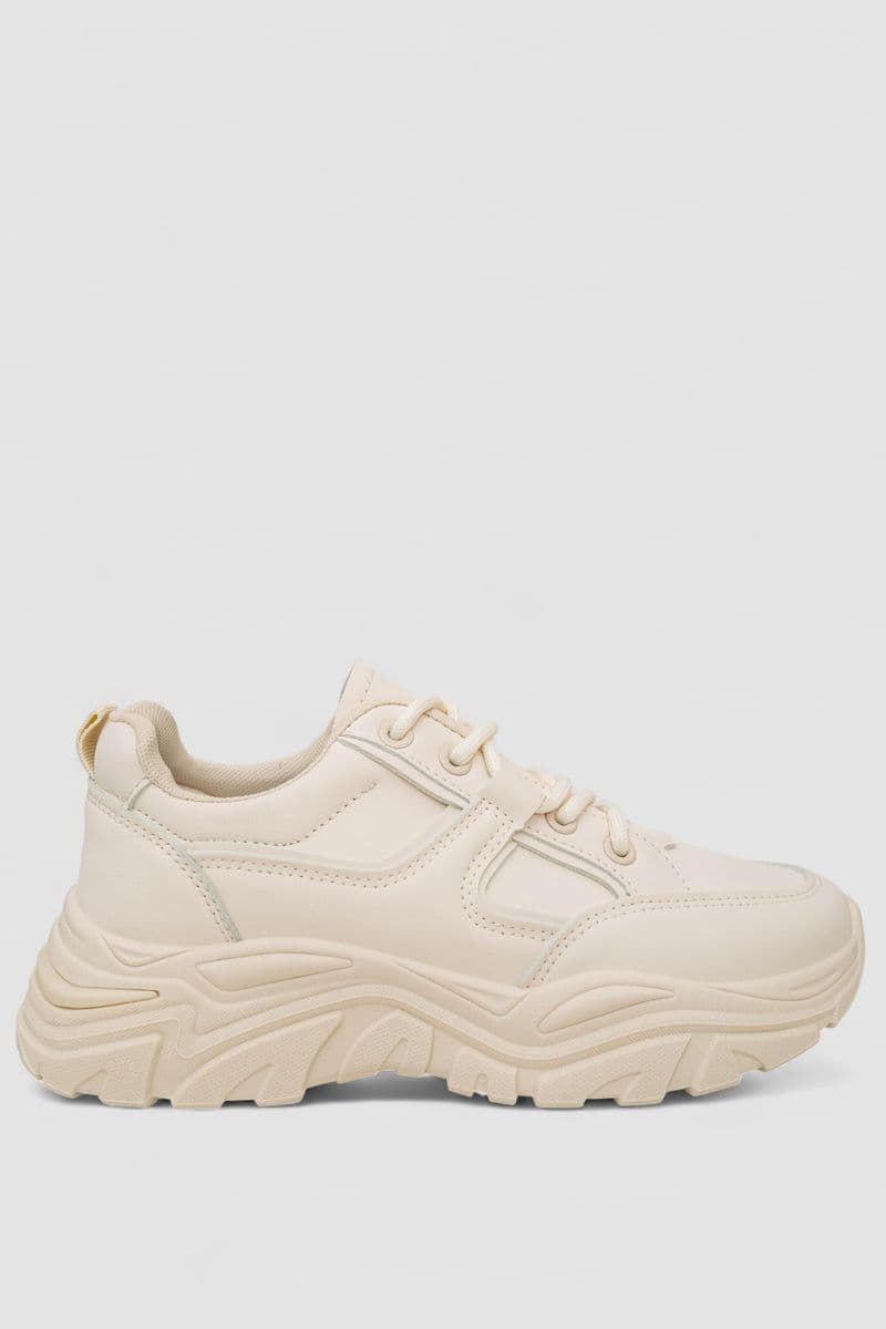 Кросівки жіночі, колір бежевий, 248RA140 - зображення 1