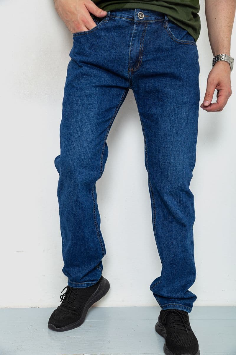 Джинси чоловічі, колір синій, 244RW109 - зображення 1