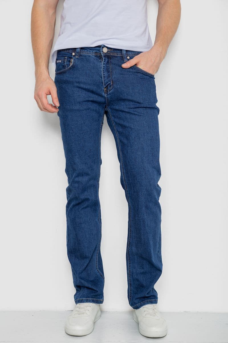 Джинси чоловічі, колір синій, 244R2317 - зображення 1