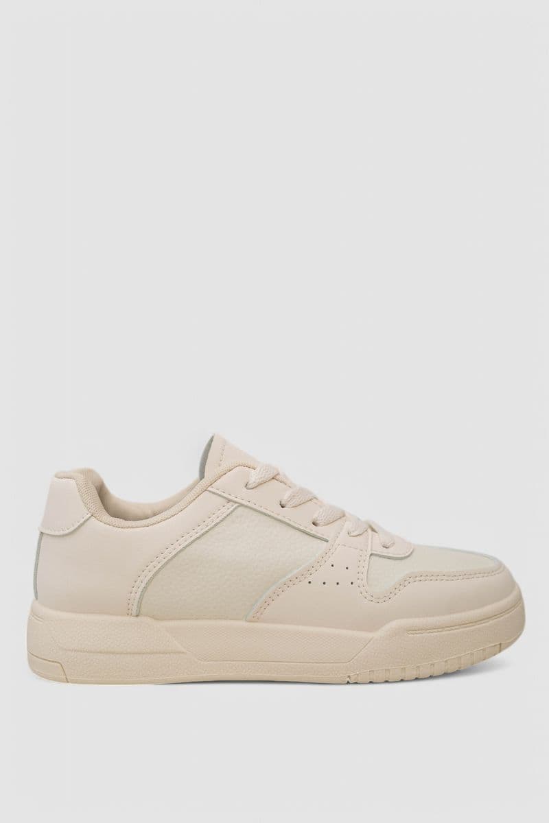 Кеди жіночі, колір бежевий, 248RAD30 - зображення 1