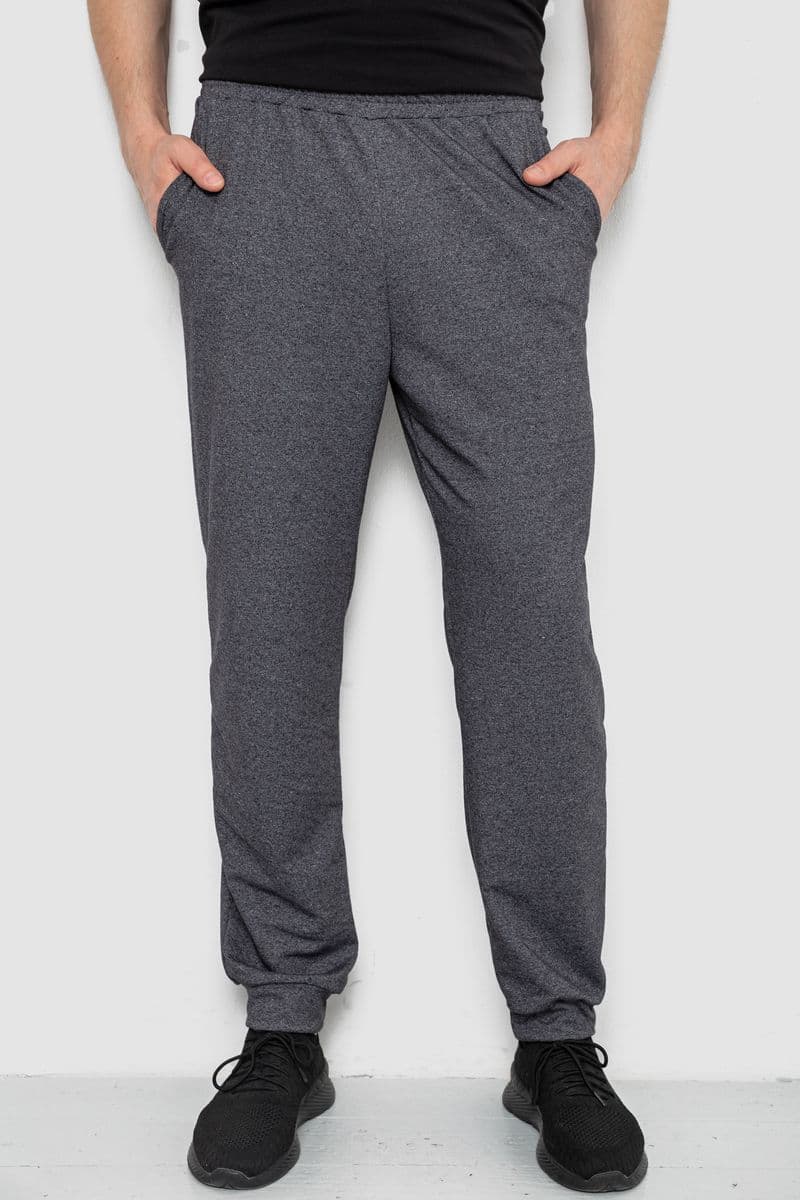 Спортивні штани чоловічі, колір темно-сірий, 238R122-1 - зображення 1