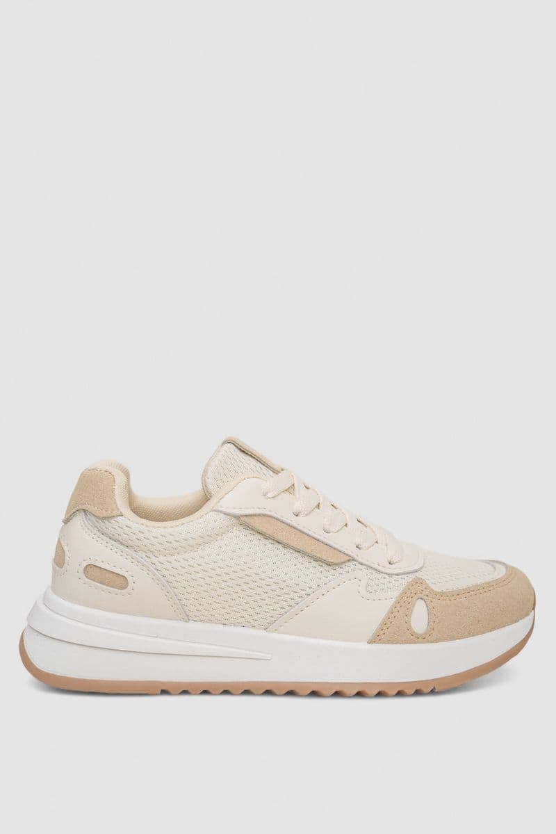 Кросівки жіночі, колір бежевий, 248RG40 - зображення 1