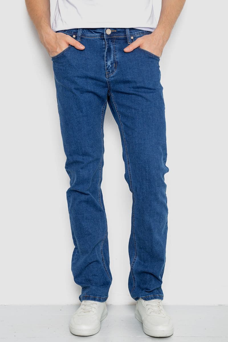 Джинси чоловічі, колір синій, 244R2370 - зображення 1