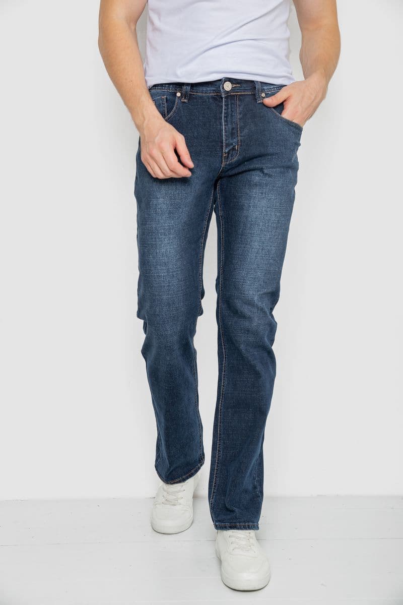 Джинси чоловічі, колір синій, 244R2261 - зображення 1