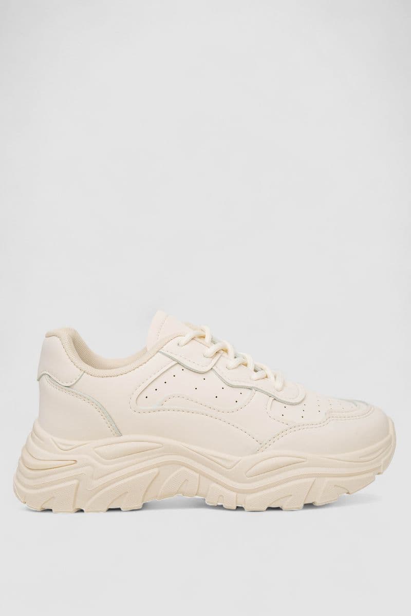 Кросівки жіночі, колір бежевий, 248RA90 - зображення 1