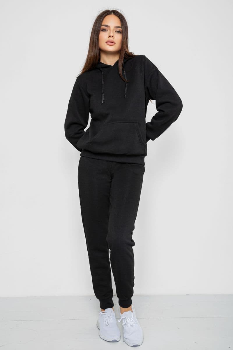 Спорт костюм жіночий, колір чорний, 244R9144 - зображення 1