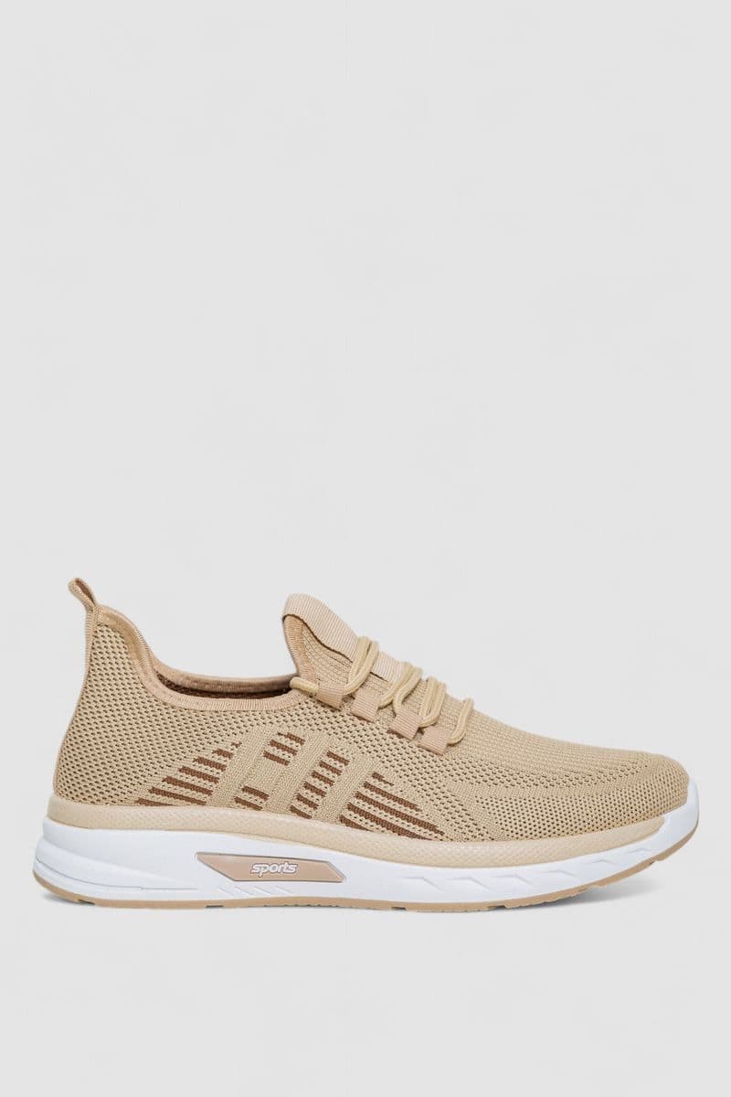 Кроссовки чоловічі, колір бежевий, 244R5111 - зображення 1