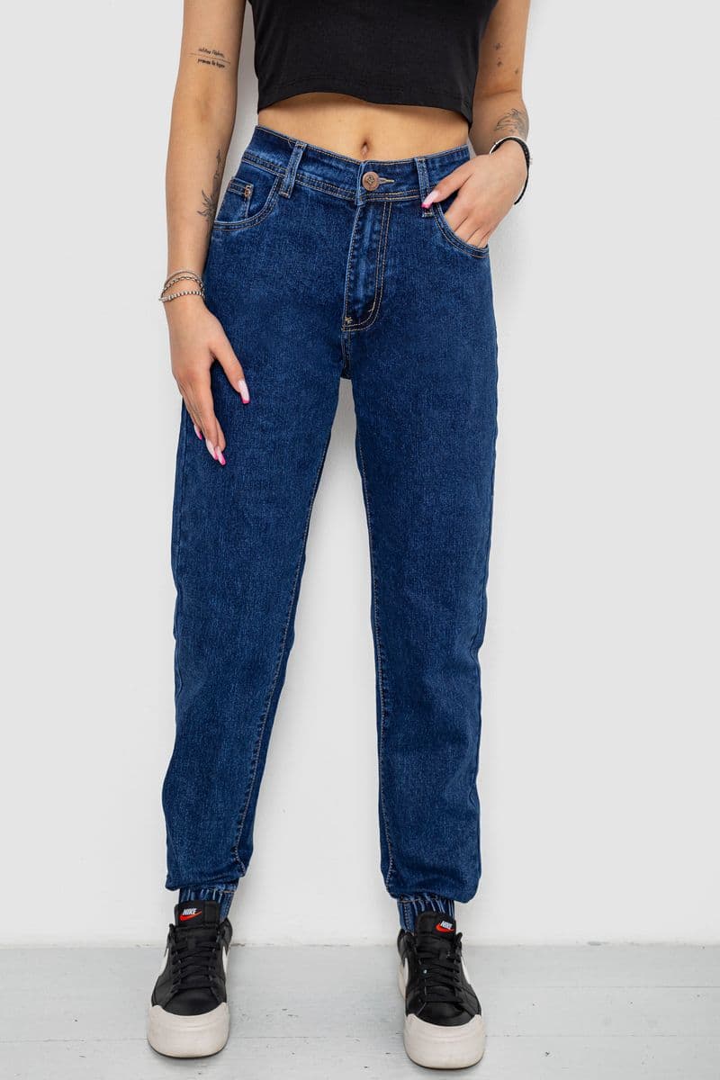 Джинси жіночі, колір синій, 244R8070-1 - зображення 1