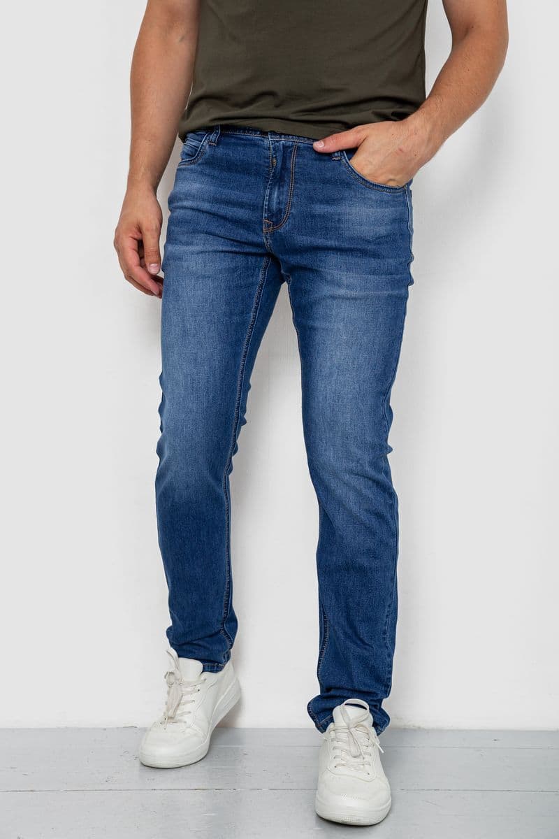 Джинси чоловічі 244RA4-026, колір синій, 244RA2-026 - зображення 1