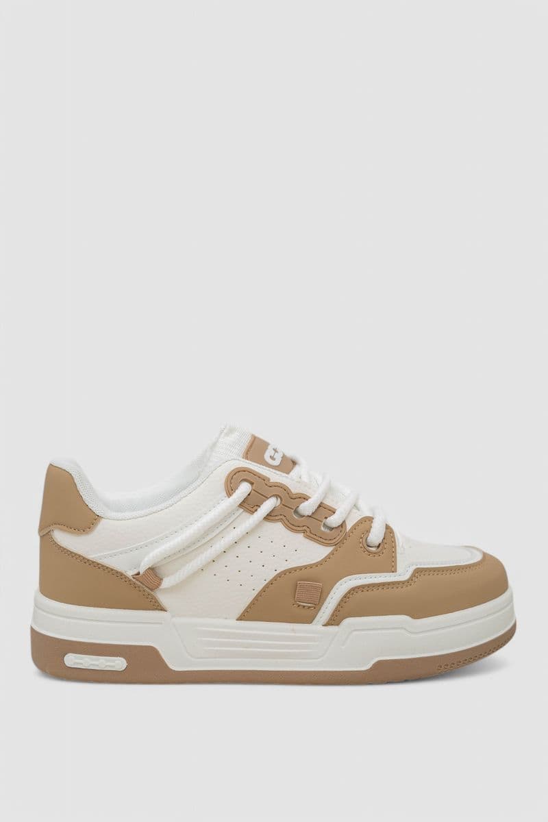 Кросівки чоловічі демісезонні, колір біло-бежевий, 243RHK72 - зображення 1