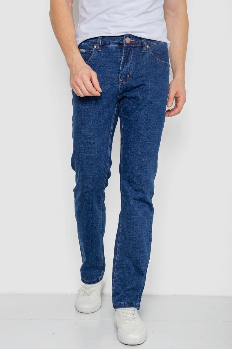 Джинси чоловічі, колір синій, 244R2319 - зображення 1