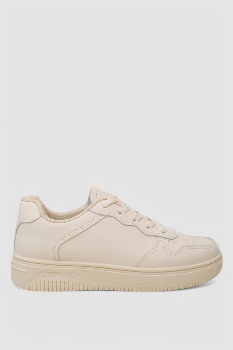 Кеди жіночі, колір бежевий, 248RAJ20 - зображення 1