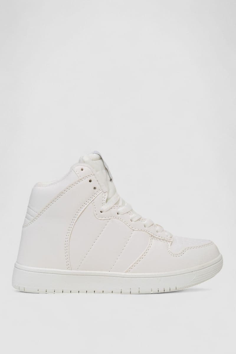 Кросівки жіночі зимові на хутрі, колір білий, 248RH1060 - зображення 1