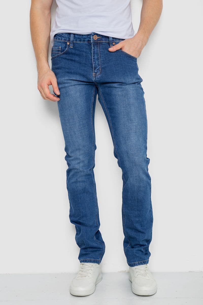 Джинси чоловічі, колір синій, 244R2312 - зображення 1