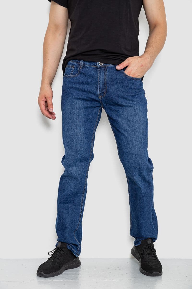 Джинси чоловічі, колір синій, 244RW108 - зображення 1