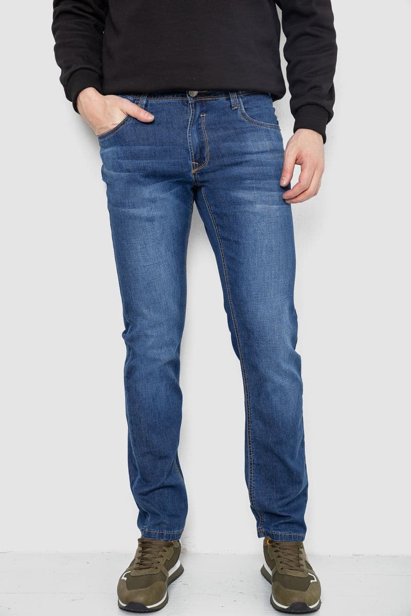 Джинси чоловічі, колір синій, 244RA3-003 - зображення 1