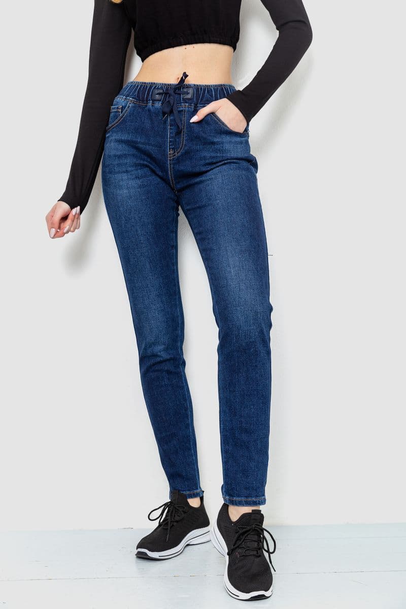 Джинси жіночі, колір синій, 214R1406 - зображення 1