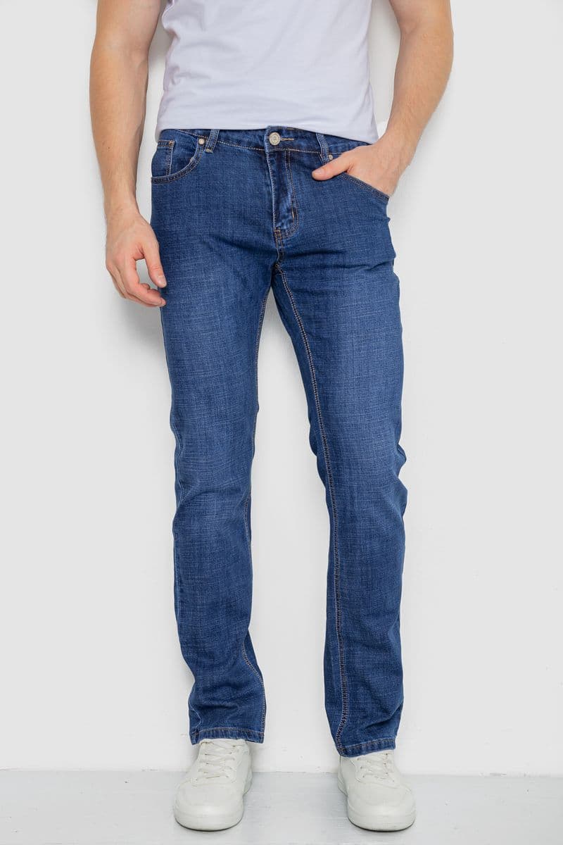 Джинси чоловічі, колір синій, 244R2203 - зображення 1