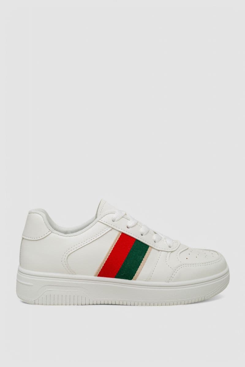 Кеди жіночі, колір білий, 248RR186 - зображення 1