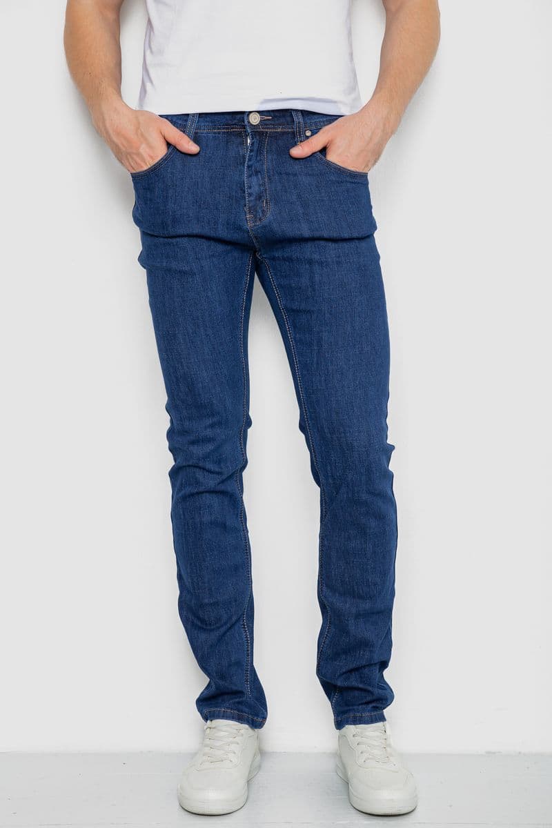 Джинси чоловічі, колір синій, 244R2241 - зображення 1