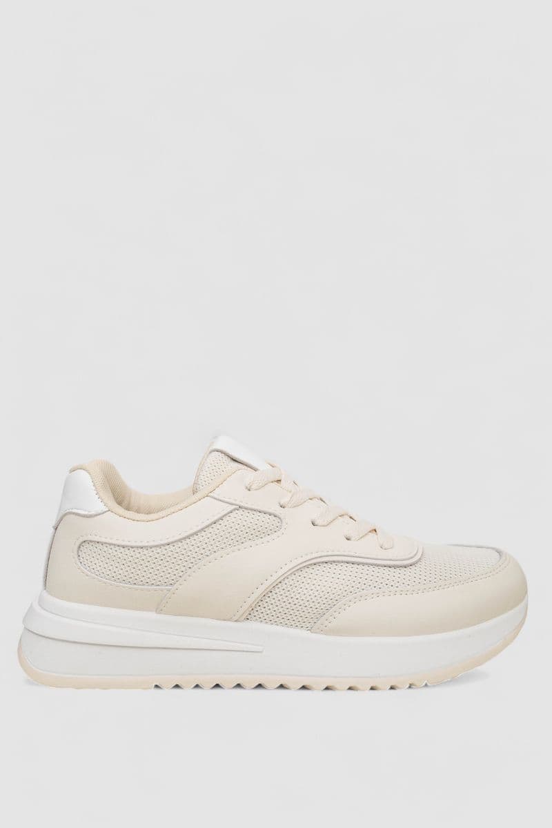 Кросівки жіночі, колір бежевий, 248RG50 - зображення 1