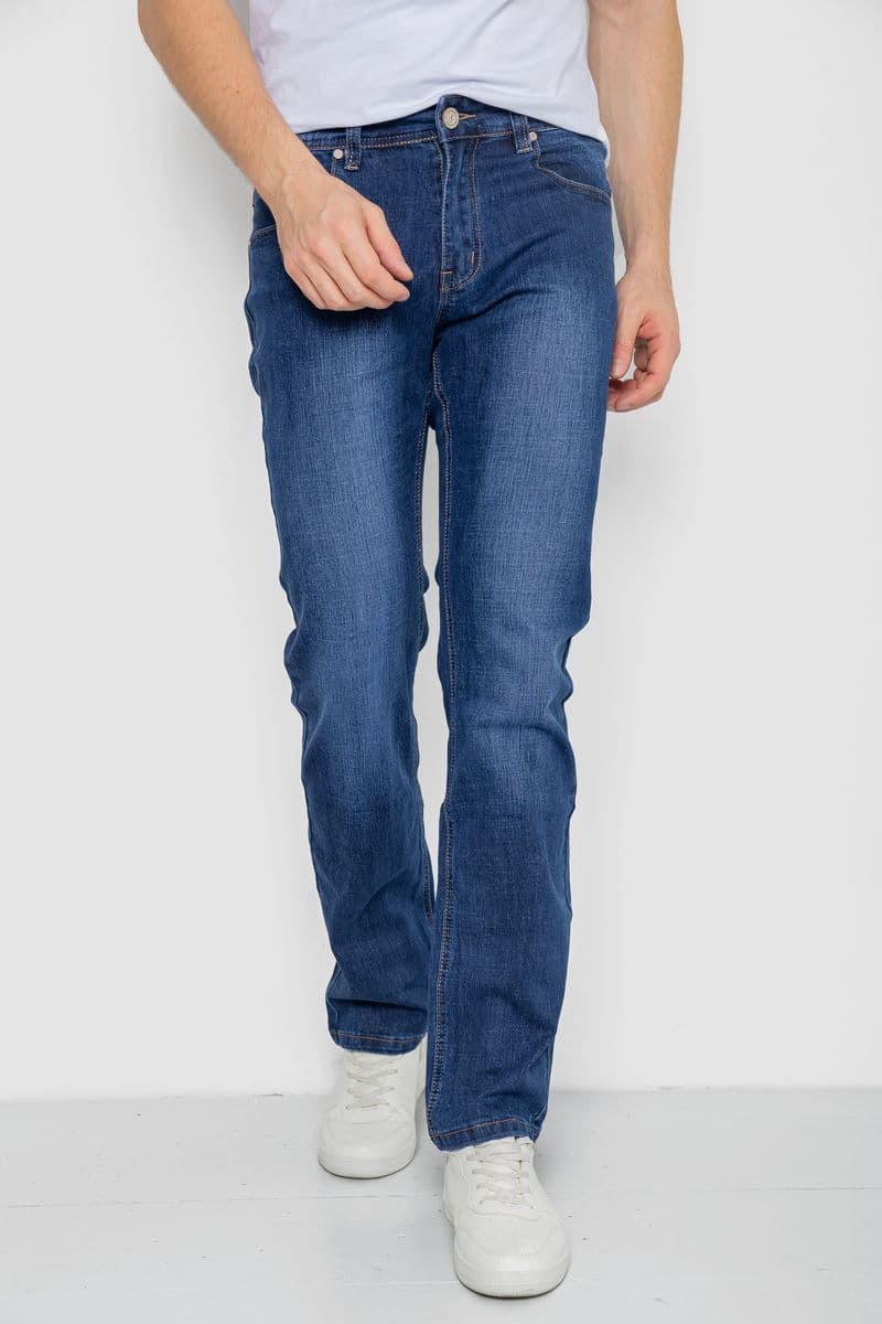 Джинси чоловічі, колір синій, 244R2244 - зображення 1