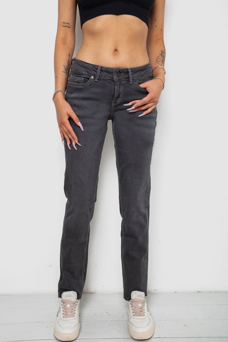 Джинси жіночі, колір сірий, 244R014-1 - зображення 1