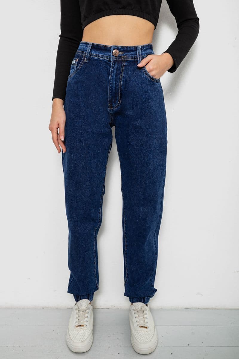 Джинси жіночі, колір синій, 244R8072-5 - зображення 1