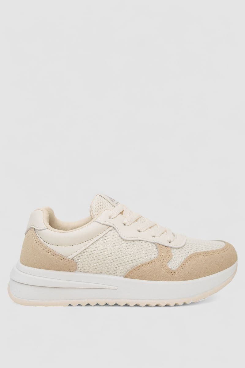 Кросівки жіночі, колір бежевий, 248RG20 - зображення 1