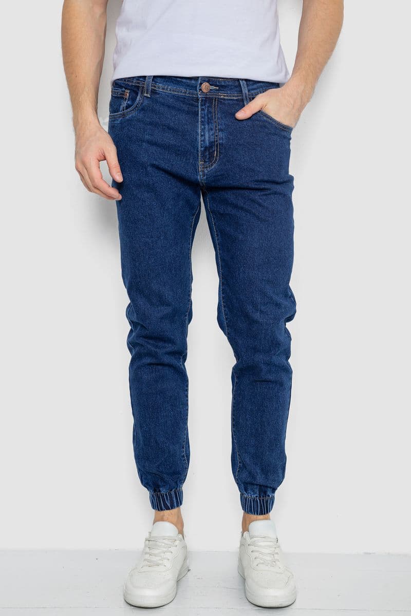 Джинси чоловічі, колір синій, 244R8070 - зображення 1