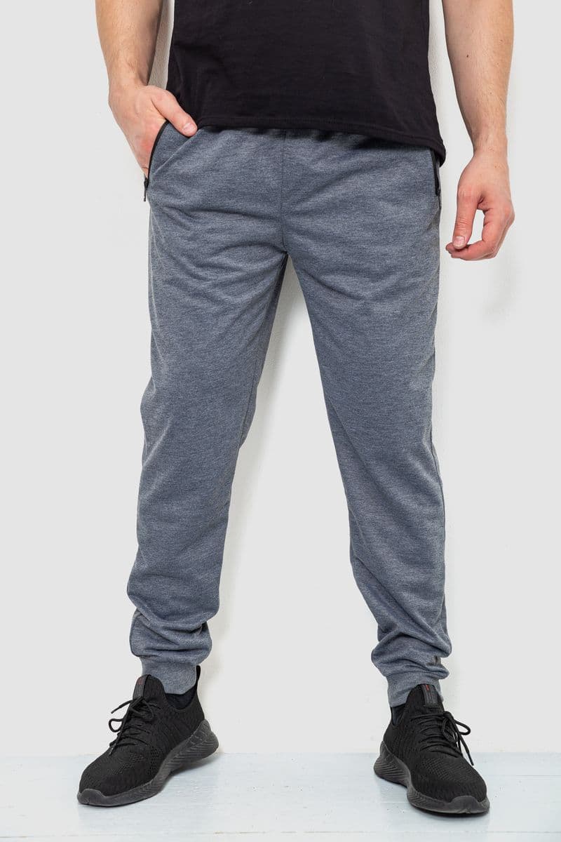 Спортивні штани чоловічі, колір сірий, 244R4779 - зображення 1