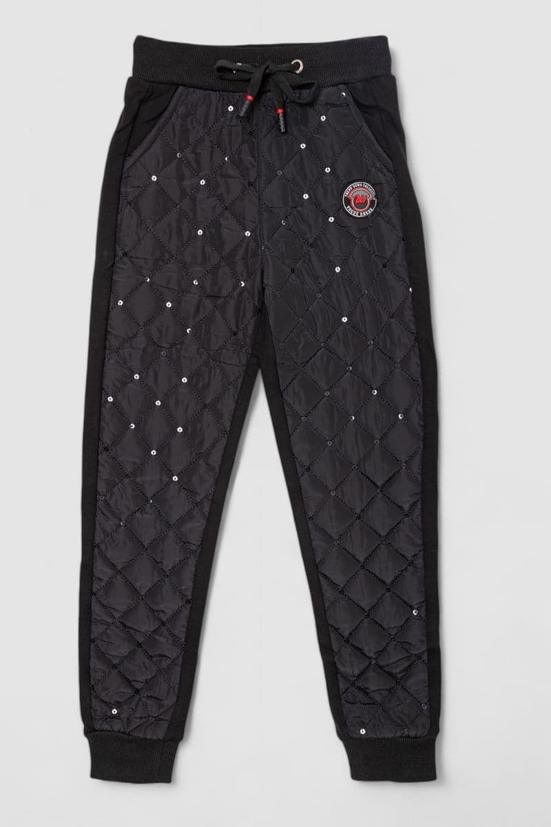 Штани дитячі, колір чорний, 243RA035 - зображення 1