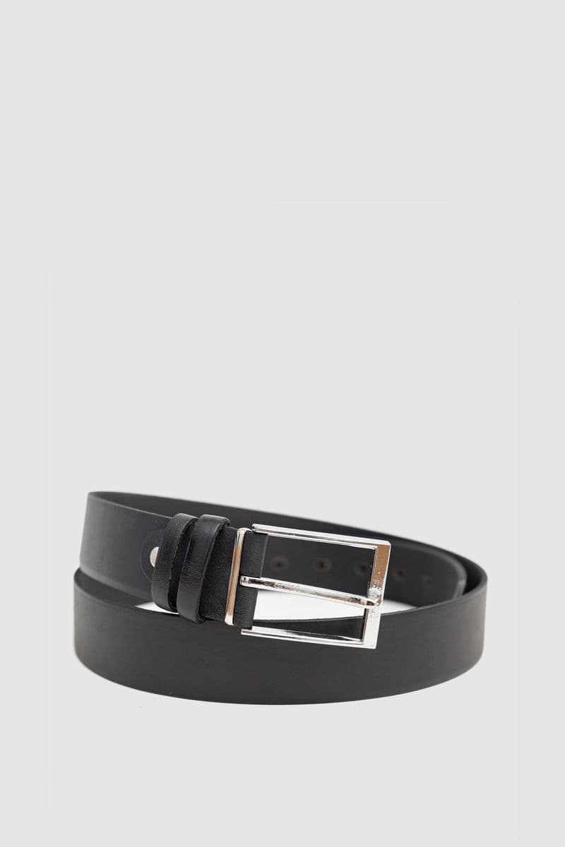 Ремінь чоловічий, колір чорний, 196RL35U1W81 - зображення 1