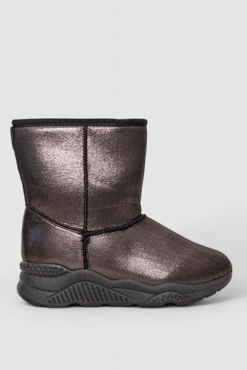 Уггі жіночі зі штучним хутром всередині, колір коричневий, 131R7410 - зображення 1